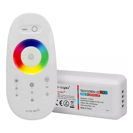 Controladora Rgb Para Tira Led Touch Benac