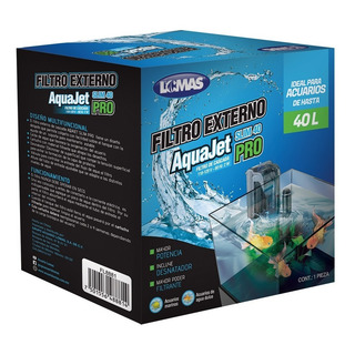 Filtro Externo De Cascada Aquajet Slim Pro 40 Litros Pecera 127v Filtro Externo De Cascada Aquajet Slim Pro 40 Litros Pecera 127v
