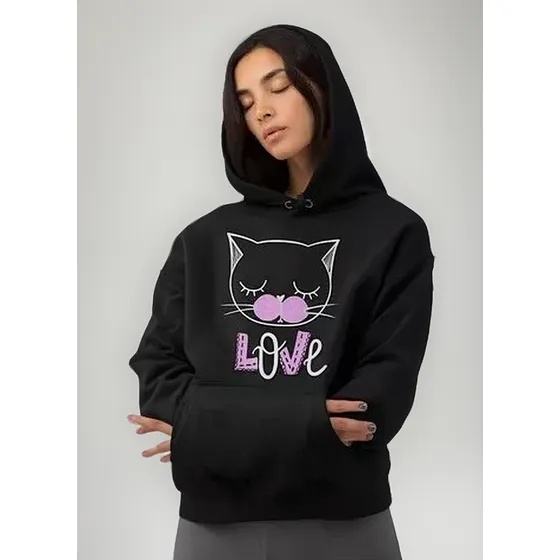 Buzo Canguro Gatos 7 Infantil