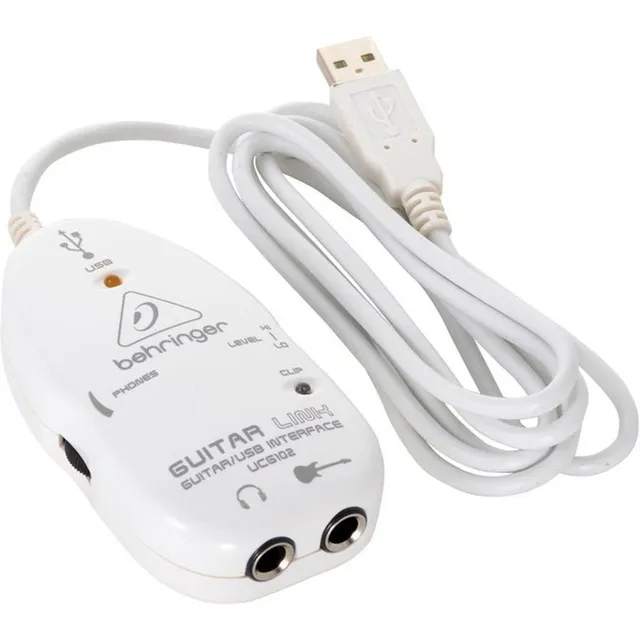 Interface Guitarra Usb Guitar Link Behringer Ucg102