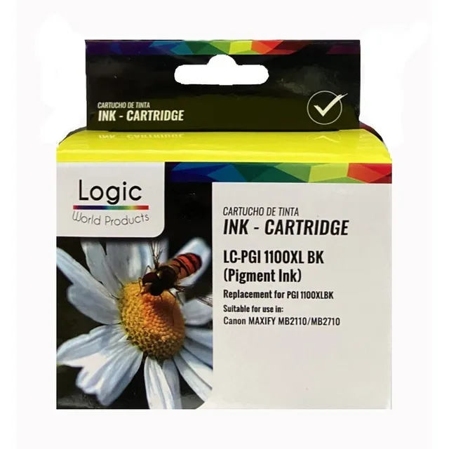 Tinta Logic Pgi 1100 Xl Maxify Premium, Negro O Colores