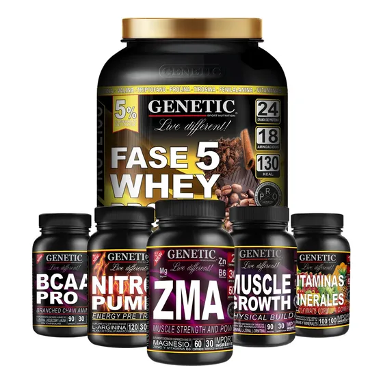 Anabol 6 Aumento Muscular Magro Estimulante Sexual Genetic