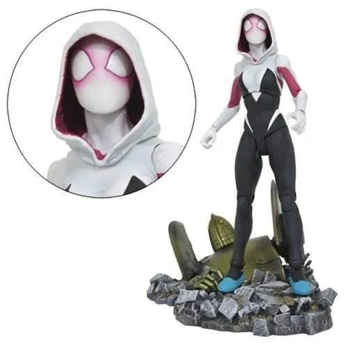Figura de acción Spider-Gwen de Diamond Select Toys