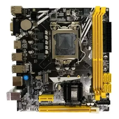 Placa Mãe Zx-h61c V2.3 Lga 1155 | Frete grátis