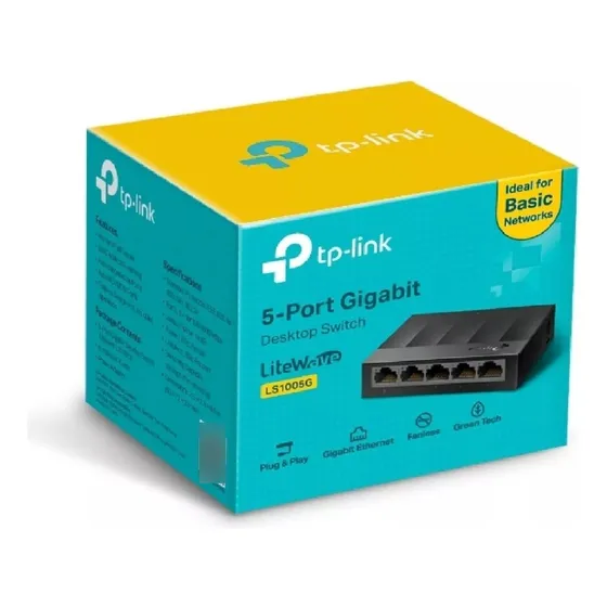 Switch Tp Link 5 Puerto Gigabit