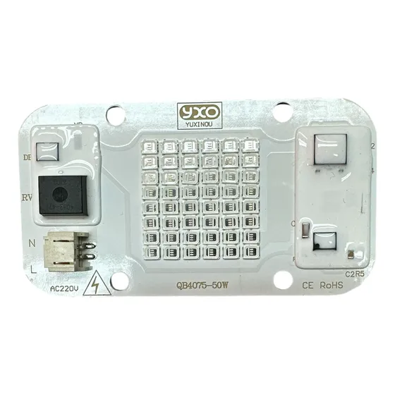 Led Cob Yxo 50w Samsung Quantum Board Uv 385nm