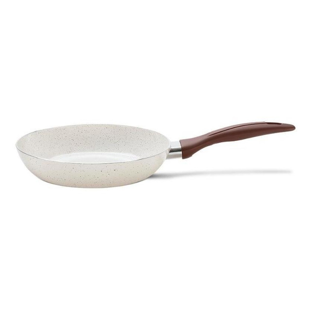 Frigideira Cerâmic Life Com Fundo De Indução 20cm 0,6l Vanilla Granada Brinox Frigideira Cerâmic Life Com Fundo De Indução 20cm 0,6l Vanilla Granada Brinox
