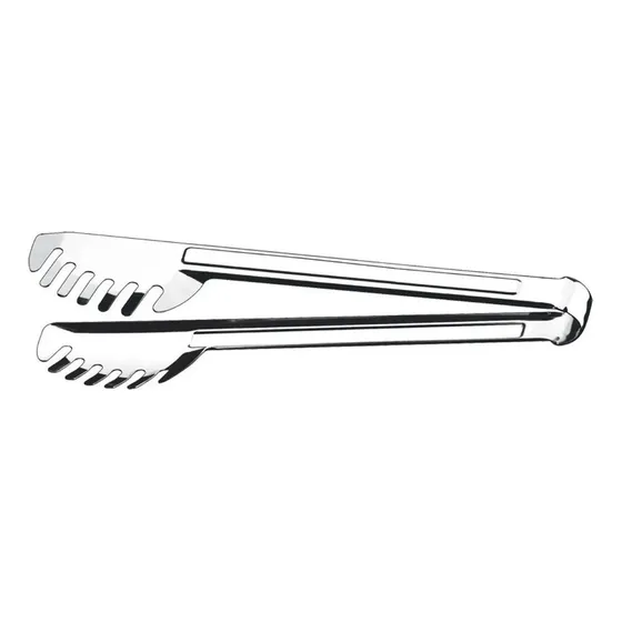 Cuchara Brinox de acero inoxidable para ensalada y pasta, 28,5 cm, color acero inoxidable