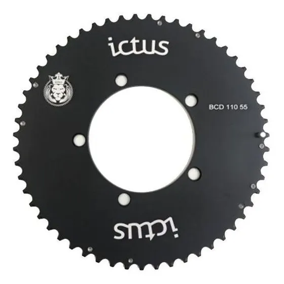 Coroa Ictus Indexada Bcd 110 Speed Aero 55 E 39 Dentes