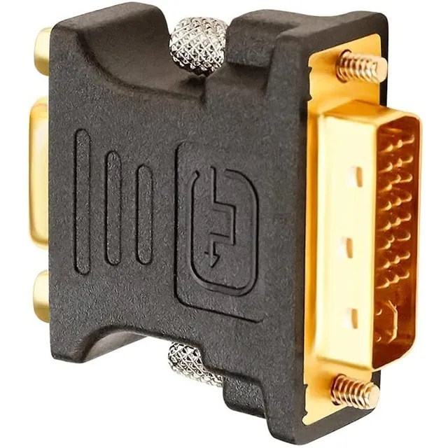 Adaptador Conversor Macho A Hembra / Dvi A Vga