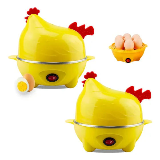 Gallina Hervidora Huevo Pollo Eléctrico color amarillo | Cuotas sin interés