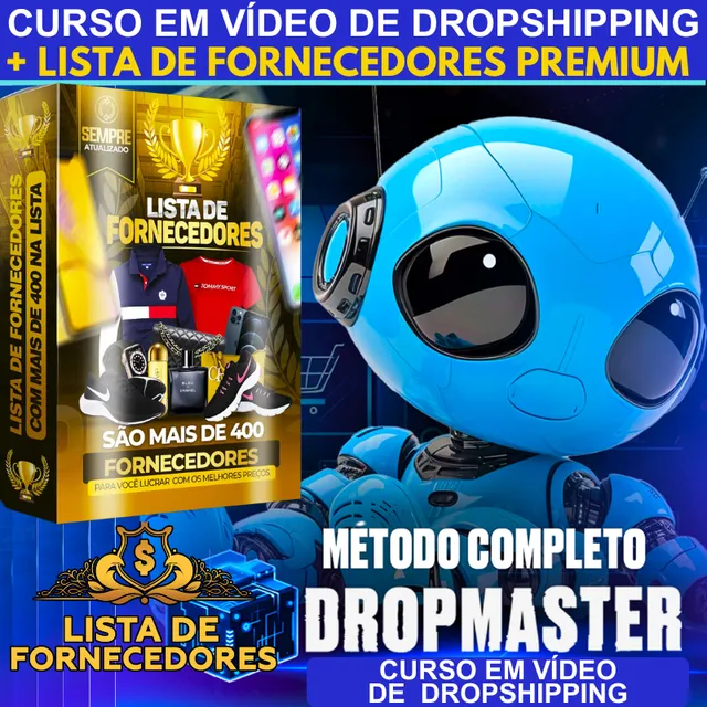 Curso Em Vídeo De Dropshipping + Lista De Fornecedores