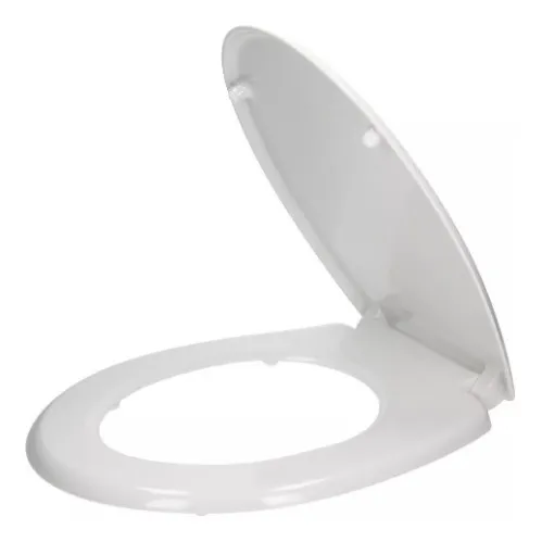 Asiento Wc Poceta Redonda Blanca