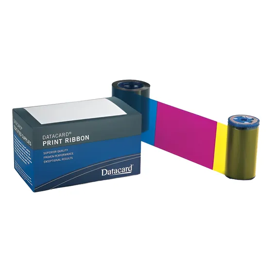 Color Ribbon Kit Datacard Cd800 535000-011 Ymckt-kt 300 Imp.