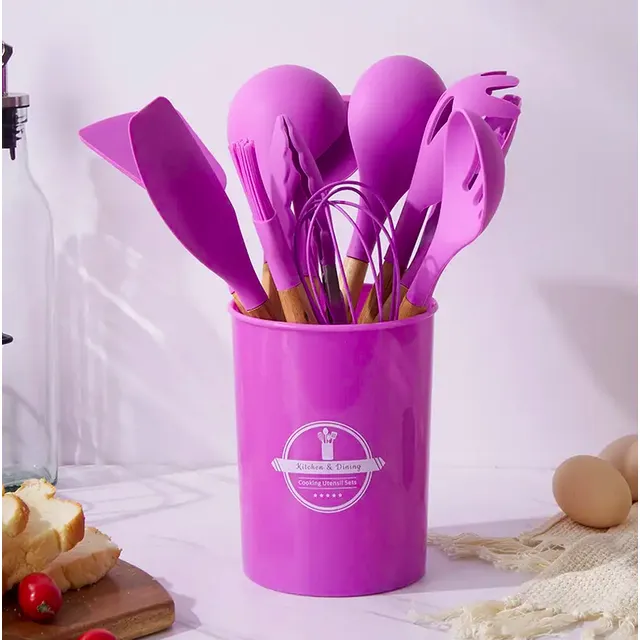 Juego De 12 Utensilios Para Cocina 
