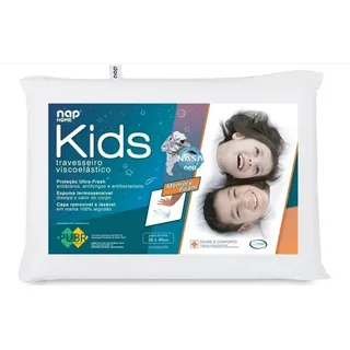 Travesseiro Infantil Nasa Nap Kids ViscoelĂĄstico AntiĂĄcaro Cor Branco Travesseiro Infantil Nasa Nap Kids ViscoelĂĄstico AntiĂĄcaro Cor Branco