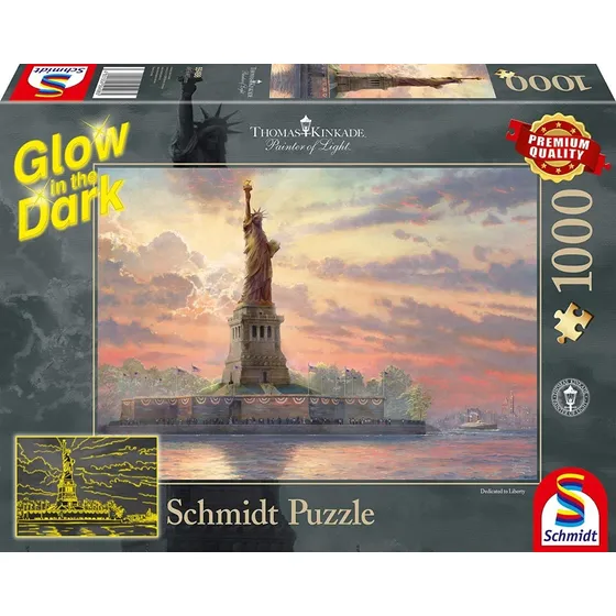 Rompecabezas Puzzle Schmidt Brilla En La Oscuridad 1000 Pz