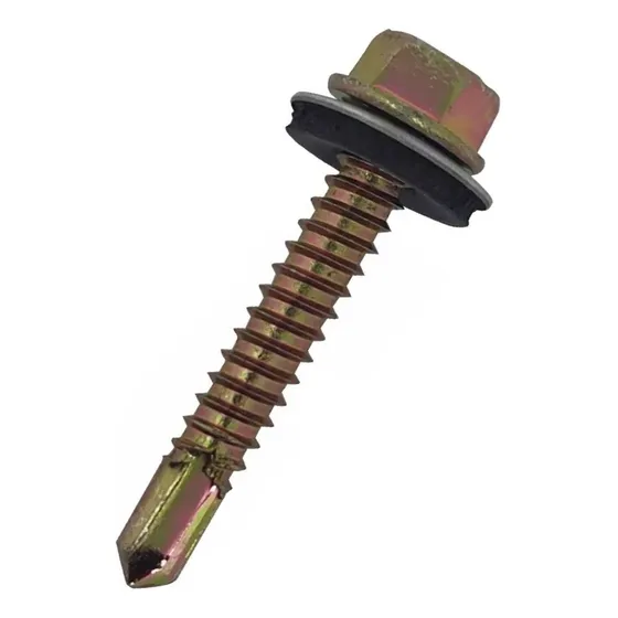 Pija Hexagonal Dorada Punta De Broca 1/4 X 1'' (1,000 Pzs)