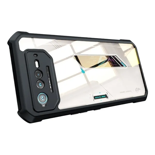 Capa Para Asus Rog Phone 6d Transparência Anti-queda