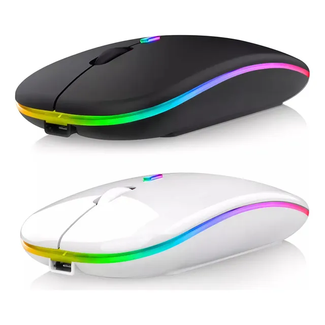 Mouse Inalámbrico Silencioso Mouse 2.4g Receptor Usb Portáti
