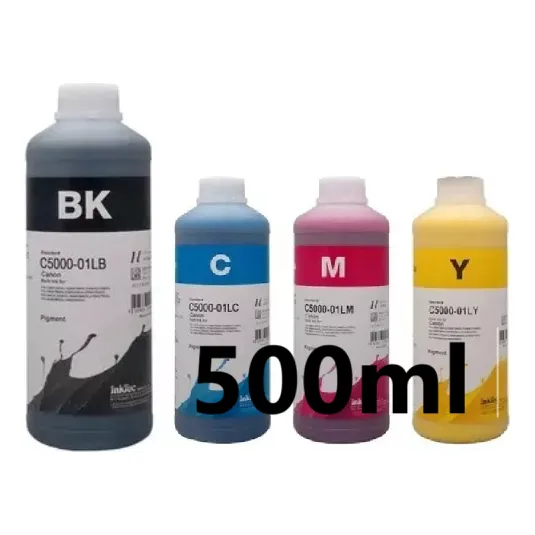 Inktec Gi16 Tinta Pigmentada Bk1l Cmy500ml Gx5010 Gx7010