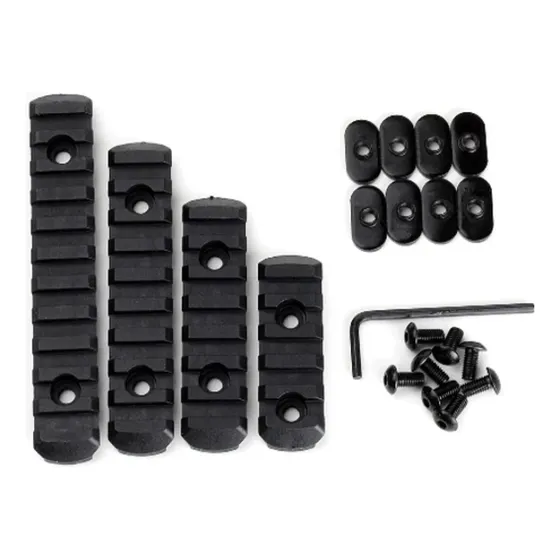 Set De Riel Picatinny, Anclaje De Bipode, Linterna O Mira