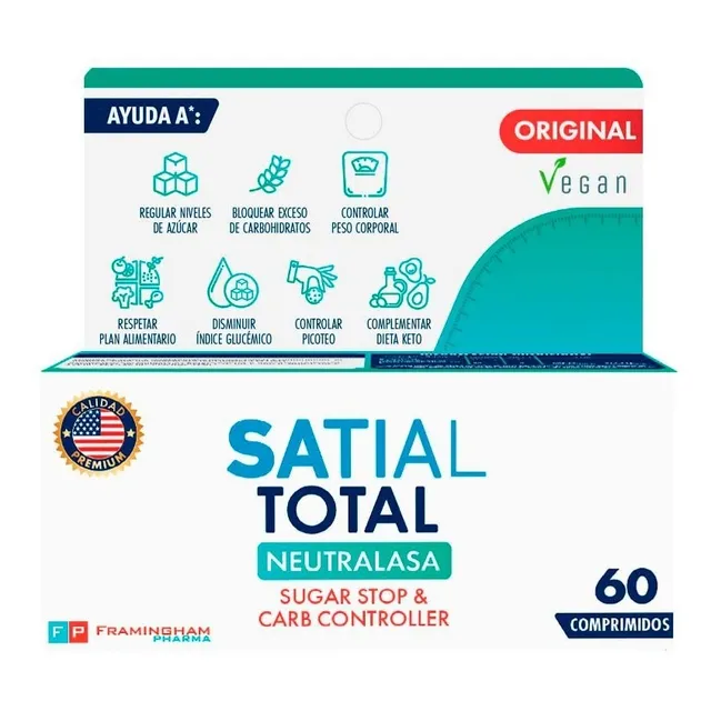 Nuevo Satial Total Sugar Stop & Carb Controller X60comp