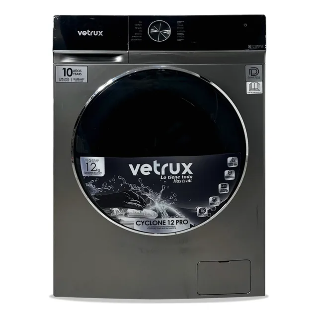 Lavadora Secadora 12kg Cyclone Pro 220v Vetrux