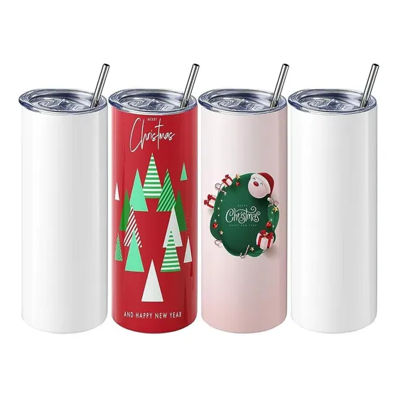4 Tazas Blanca Sublimacion Rectas 600 Ml Tazas Para Sublimar