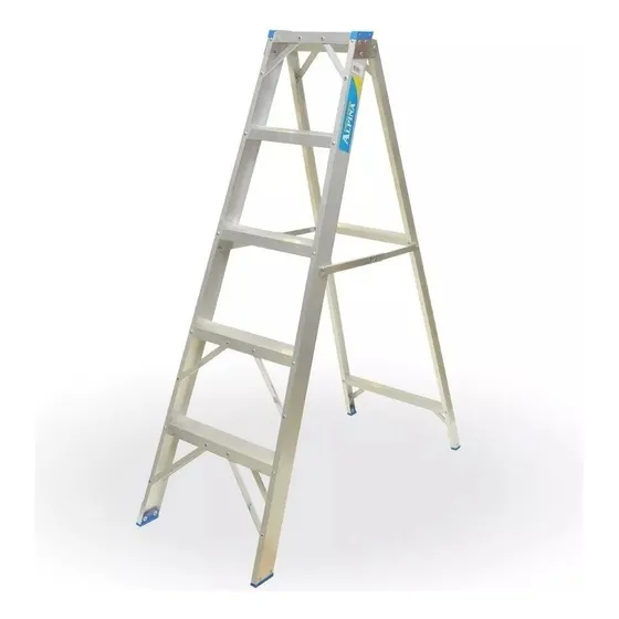 Escalera De Aluminio Tijera 6 Escalones Alpina - Promocion