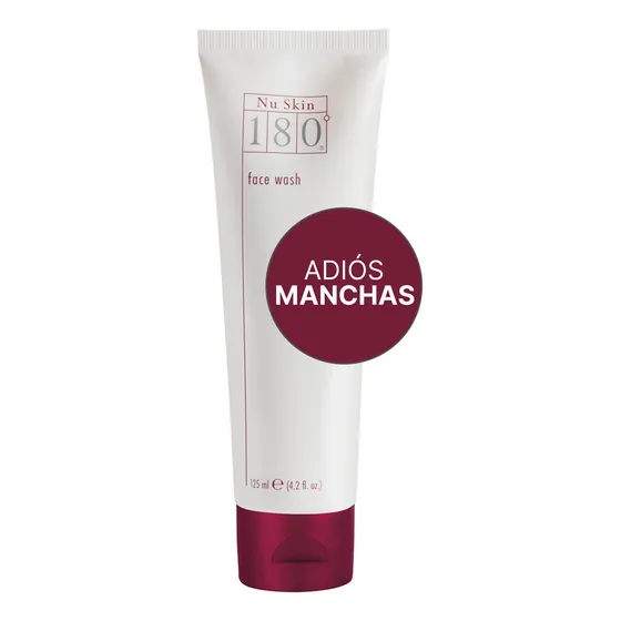 Nu Skin 180 Face Wash Dermolimpiador Anti-Aging Limpiador Facial Con Vitamina C Para todo Tipo de Piel 125ml