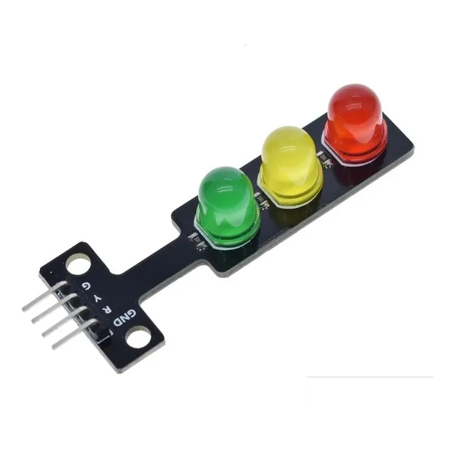 Modulo Semaforo Leds Rojo Amarillo Verde 5mm 5v Arduino 