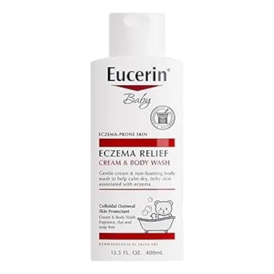 Eucerin Crema Para Aliviar El Eczema Del Bebé 400ml