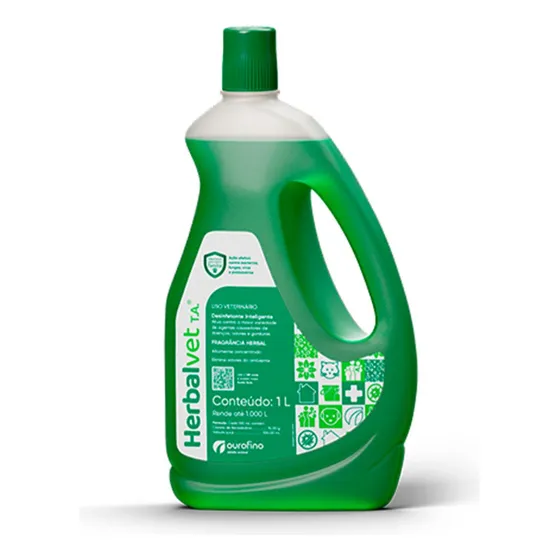 Desinfetante Herbal Vet Bactericida Concentrado 1l