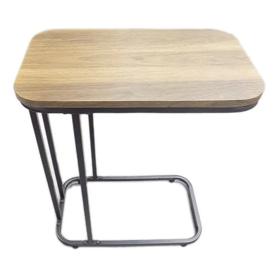 Mesa Auxiliar 50x30x58cm Mdf Base Metal