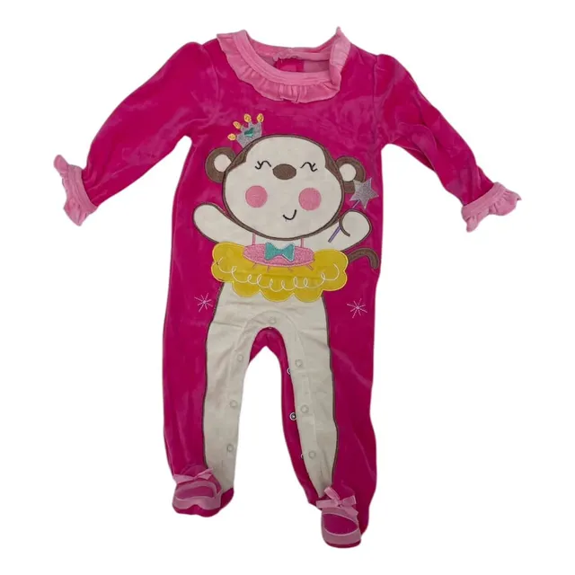 Enterito/pijama Con Payaso Plush Nena Nuby Bebe