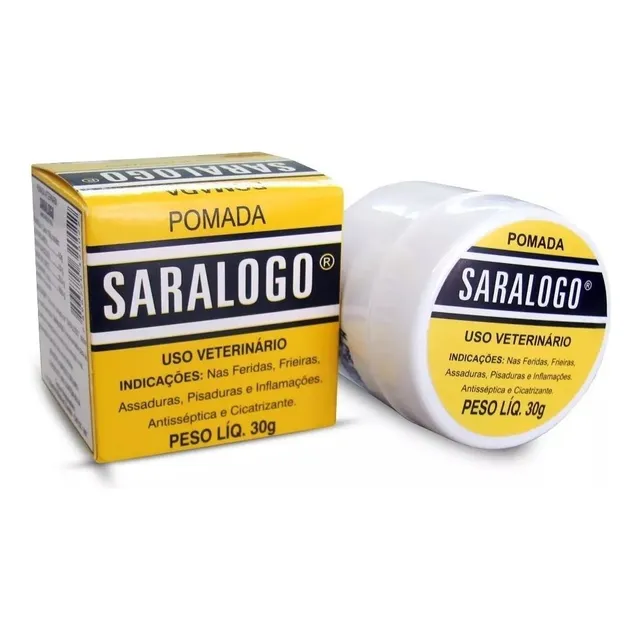 Pomada Cicatrizante Saralogo Matacura Para Cães 30g