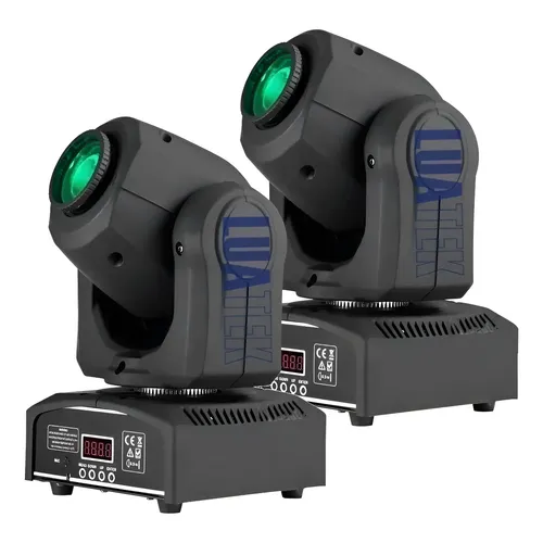 ムービングライト40w MINI LED SPOT 2台セット ムービングライト40w