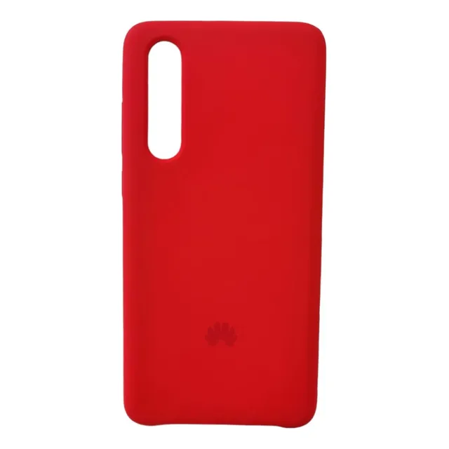 Estuche Forro Silicon Para Huawei  P20 Pro + Vidrio Templado