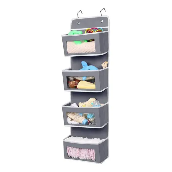 Organizador Colgante Closet Armario Puerta 4 Niveles