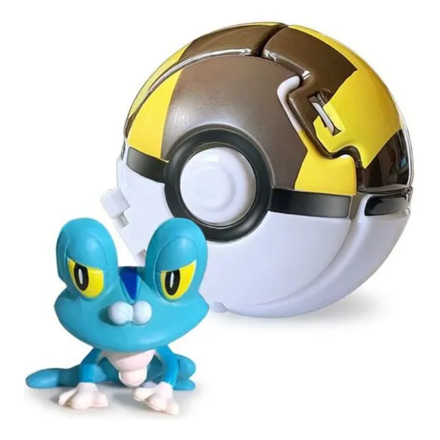 Brinquedo Jogar Pokemon Bola Ação Pikachu