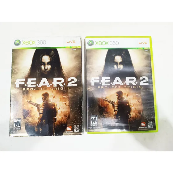 Fear 2 Project Origin + Luva Metalizada - Xbox 360 Original