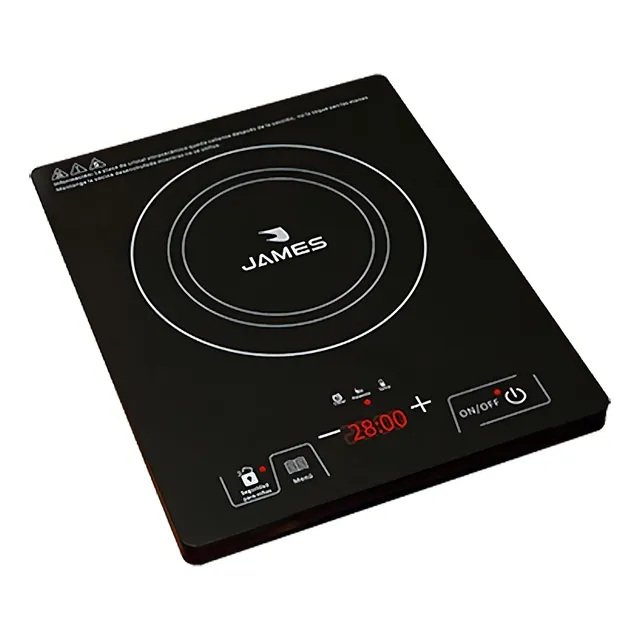 Anafe eléctrico - James CIJ-20 220V color negro - 1 hornalla
