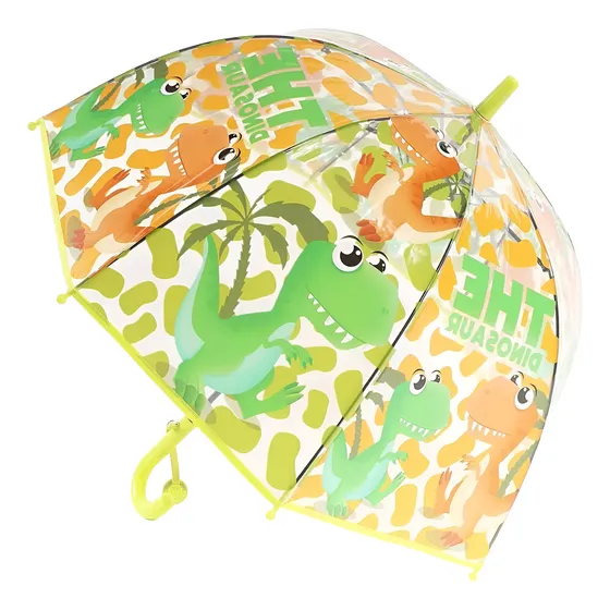Sombrilla Para Niños Transparente Burbuja Resistente Lluvia