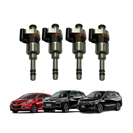 Kit 4 Bico Injetor Cruze Equinox Tracker 1.4 Turbo 55577403 127/220v