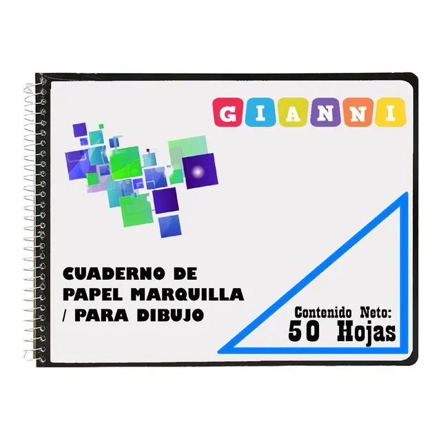 Block Marquilla P Dibujo 50 Hojas Blancas Gruesas P Arte