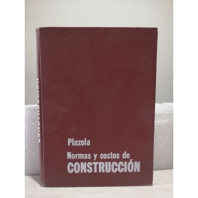 Libro. Normas Y Costos De Construcción. Plazola. 2da Ed