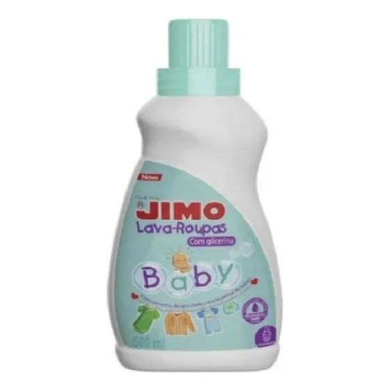 Jabón Concentrado Ropa De Bebé 500 Ml Rinde 2lt Jimo
