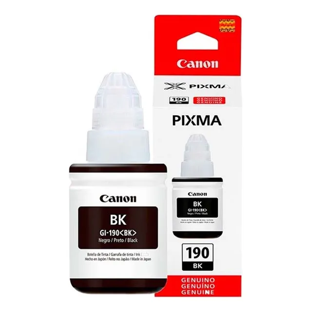 Tinta Canon Gi-190bk Black