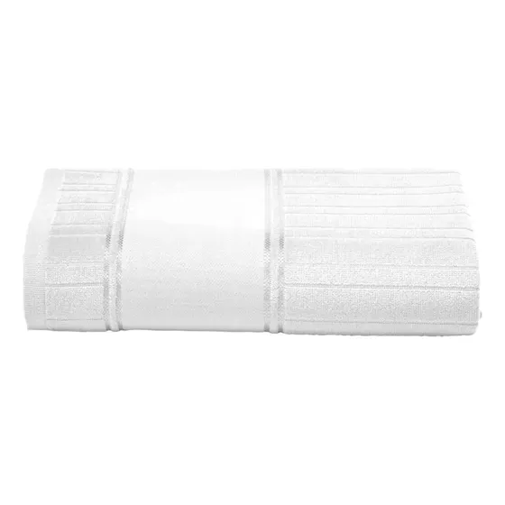 Toalha De Banho Para Bordar Pintar Velour Artesanalle 70x140 Cor Branco